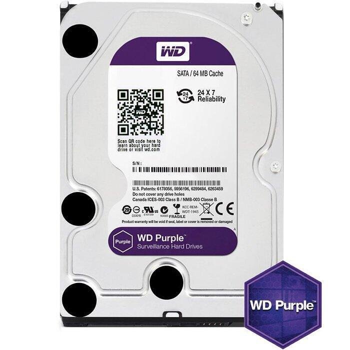 Хард Диск 2ТБ WD Purple - за видеонаблюдение